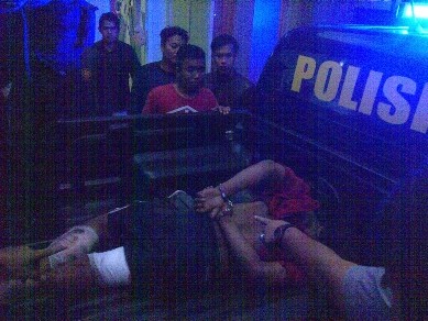 Dina, salah satu Napi yang kabur saat diamankan aparat Polres Batanghari